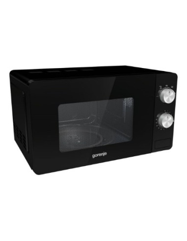 Kuchenka Mikrofalowa Gorenje Mo20E1B Free Standing, 20 L, 800 W, Black