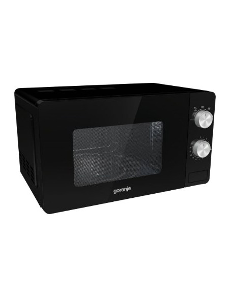 Kuchenka Mikrofalowa Gorenje Mo20E1B Free Standing, 20 L, 800 W, Black
