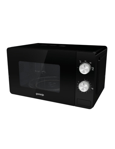 Kuchenka Mikrofalowa Gorenje Mo20E1B Free Standing, 20 L, 800 W, Black