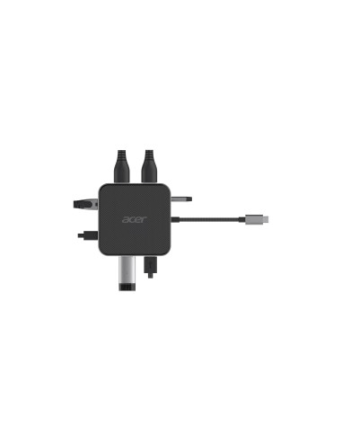 Hub Wielofunkcyjny Acer 7In1 Usb4 8K Multi Display Hub 1Xhdmi/1Xdp/2Xusb3.2/Usb-C/Rj45/Audi