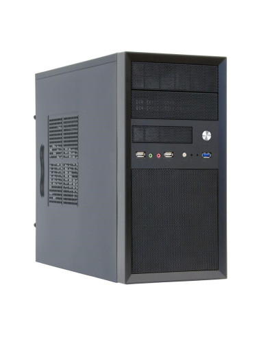 Chieftec Ct-01B-350Gpb Zabezpieczenia & Uchwyty Komputerów Mini Tower Czarny 350 W
