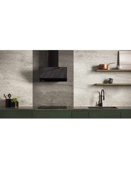 Okap Maan Vertical Glass 60 Czarny