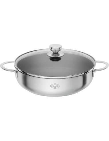 Ballarini Ancona Patelnia Głęboka Non-Stick 2H Z Pokrywką 28 Cm