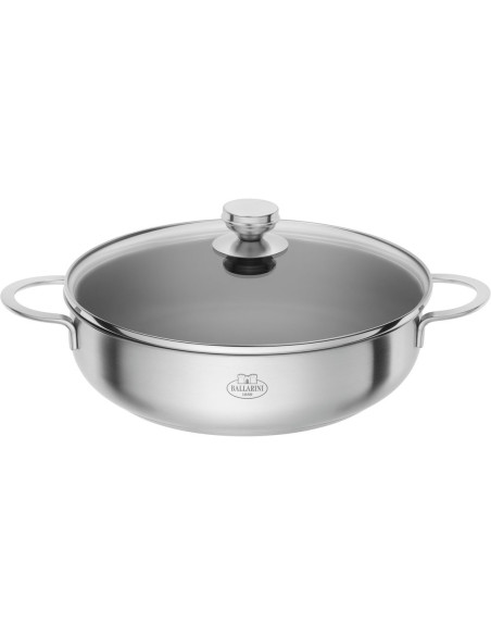Ballarini Ancona Patelnia Głęboka Non-Stick 2H Z Pokrywką 28 Cm
