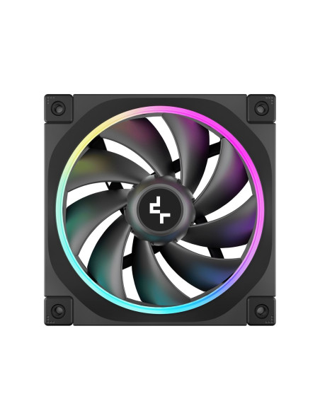 Deepcool Fl12-3 In 1 Obudowa Komputera Wentylator 12 Cm Czarny 3 Szt.