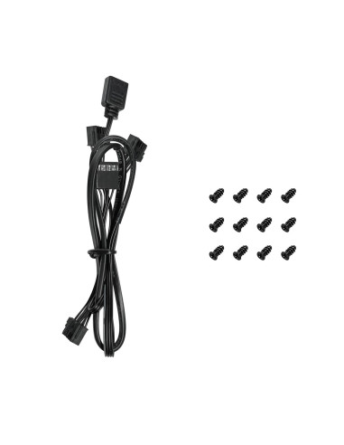 Deepcool Fl12-3 In 1 Obudowa Komputera Wentylator 12 Cm Czarny 3 Szt.
