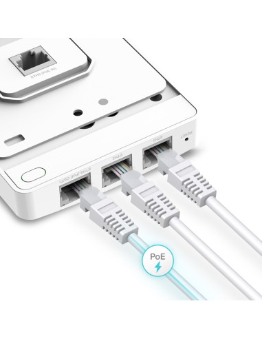 Tp-Link Omada Eap235-Wall 1167 Mbit/S Biały Obsługa Poe
