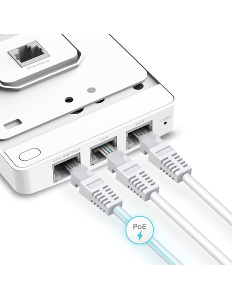 Tp-Link Omada Eap235-Wall 1167 Mbit/S Biały Obsługa Poe
