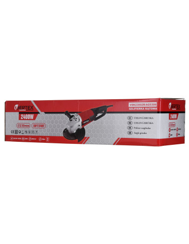 Szlifierka Kątowa Vertex Vsk23002R 2400W