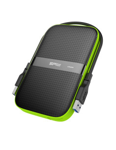 Dysk Zewnętrzny Hdd Silicon Power Armor A60 (2Tb  2.5"  Usb 3.2  5400 Obr/Min  Green-Black  Sp020Tbphda60S3K)