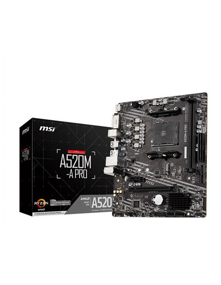 Płyta Główna Msi A520M-A Pro Am4 2Ddr4