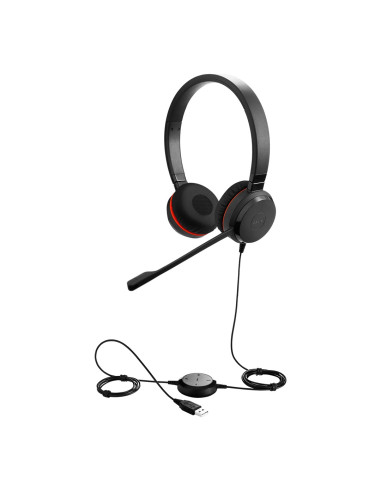 Jabra 5399-829-309 Słuchawki/Zestaw Słuchawkowy Przewodowa Opaska Na Głowę Biuro/Centrum Telefoniczne Usb Typu-A Czarny