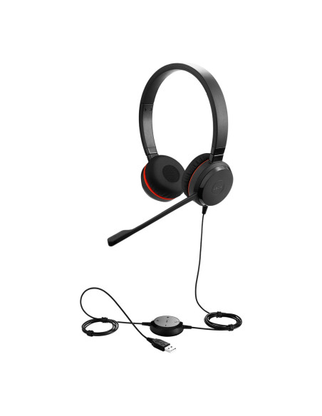 Jabra 5399-829-309 Słuchawki/Zestaw Słuchawkowy Przewodowa Opaska Na Głowę Biuro/Centrum Telefoniczne Usb Typu-A Czarny