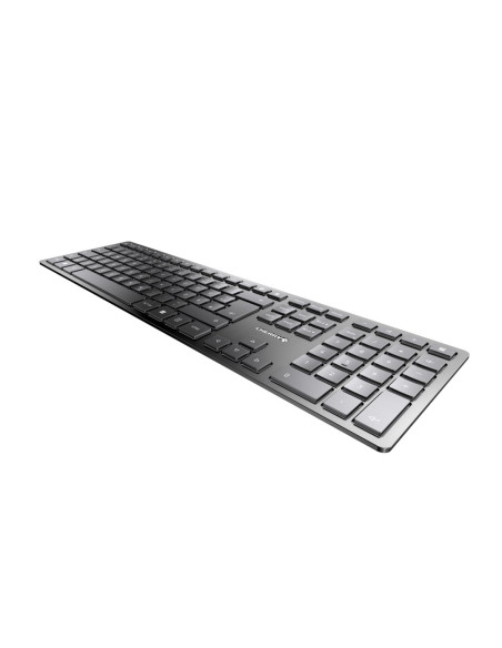 Cherry Kw 9100 Slim Klawiatura Uniwersalne Rf Wireless + Bluetooth Qwertz Niemiecki Czarny