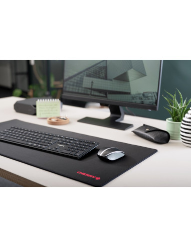 Cherry Kw 9100 Slim Klawiatura Uniwersalne Rf Wireless + Bluetooth Qwertz Niemiecki Czarny