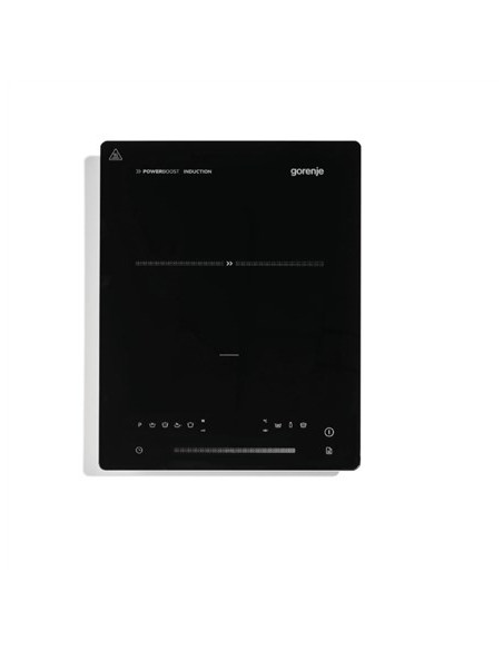 Gorenje Płyta Kuchenna Icy2000Sp Indukcyjna, Liczba Palników/Pól Grzejnych 1, Dotykowy, Timer, Czarny