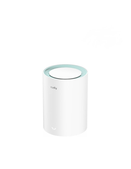 Siatkowy System Wi-Fi Cudy M1300 1-Pack Siatkowy System Wi-Fi Dual-Band (2.4 Ghz/5 Ghz) Wi-Fi 5 (802.11Ac) Biały Wewnętrzne
