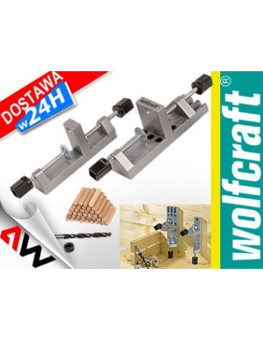 Wolfcraft Zestaw Do Połączeń Kołkowych 6/8/10Mm.....