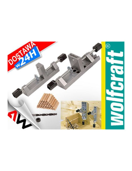 Wolfcraft Zestaw Do Połączeń Kołkowych 6/8/10Mm.....