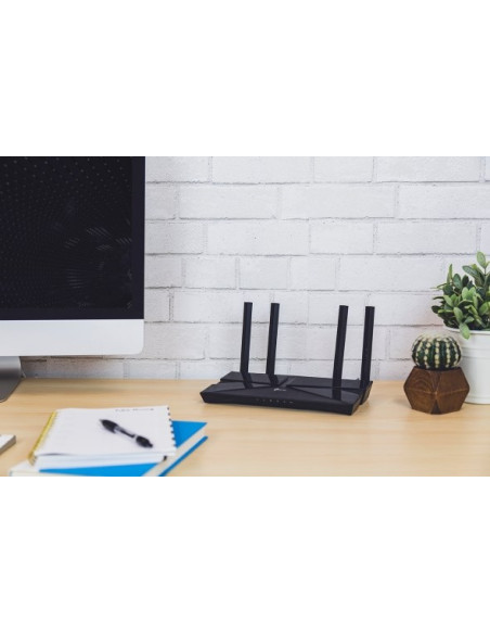 Tp-Link Archer Ax1500 Router Bezprzewodowy Gigabit Ethernet Dual-Band (2.4 Ghz/5 Ghz) Czarny
