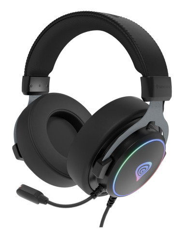 Genesis Nsg-2169 Słuchawki/Zestaw Słuchawkowy Przewodowa Opaska Na Głowę Gaming Usb Typu-A Czarny