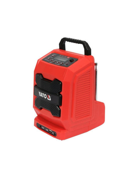 Yato Radio Budowlane Akumulatorowo Sieciowe Bluetooth Usb Fm/Am 18V/230V