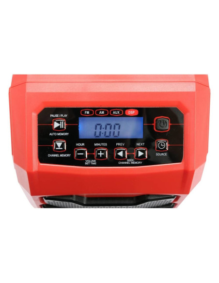 Yato Radio Budowlane Akumulatorowo Sieciowe Bluetooth Usb Fm/Am 18V/230V