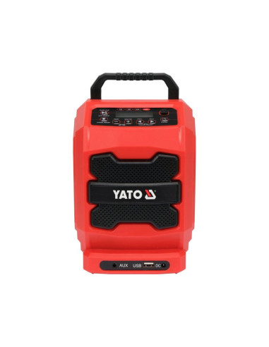 Yato Radio Budowlane Akumulatorowo Sieciowe Bluetooth Usb Fm/Am 18V/230V