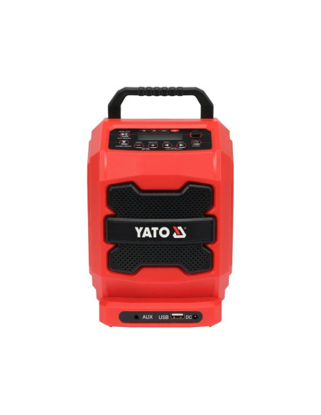Yato Radio Budowlane Akumulatorowo Sieciowe Bluetooth Usb Fm/Am 18V/230V