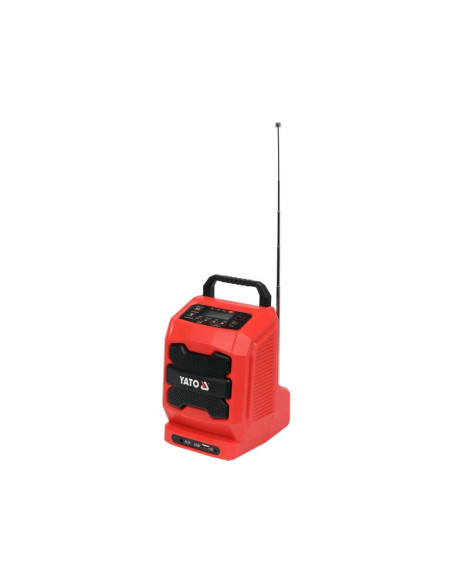 Yato Radio Budowlane Akumulatorowo Sieciowe Bluetooth Usb Fm/Am 18V/230V