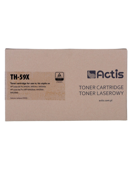 Actis Th-59X Toner (Zamiennik Hp Cf259X  Supreme  10000 Stron  Czarny) Z Chipem Monitorującym Poziom Tonera. Zalecamy Wyłączenie