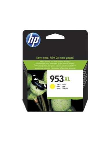 Tusz Hp Żółty Hp 953Xl, Hp953Xl F6U18Ae, 1600 Str.,20 Ml.