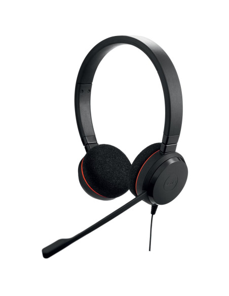 Jabra Evolve 20 Usb-C Ms Stereo Zestaw Słuchawkowy Przewodowa Opaska Na Głowę