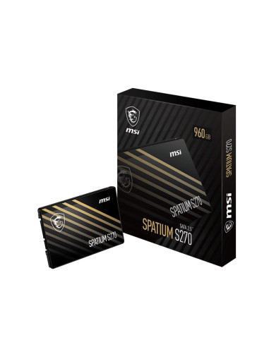 Dysk Ssd Msi Spatium S270 Sata 2.5” 960Gb