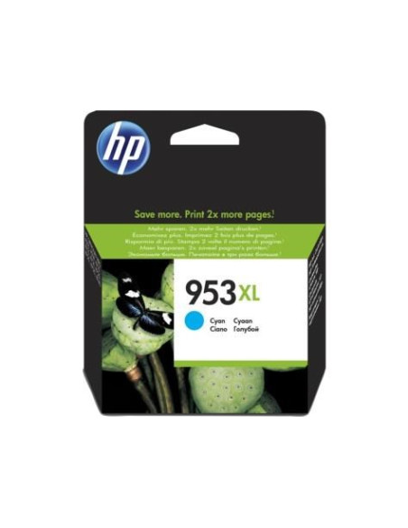 Tusz Hp Niebieski Hp 953Xl, Hp953Xl F6U16Ae, 1600 Str.,20 Ml.