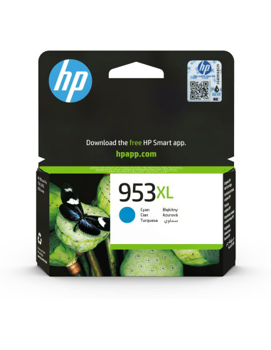Tusz Hp Niebieski Hp 953Xl, Hp953Xl F6U16Ae, 1600 Str.,20 Ml.