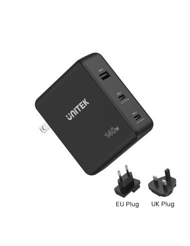 Unitek P1115A Ładowarka Do Urządzeń Przenośnych Czarny