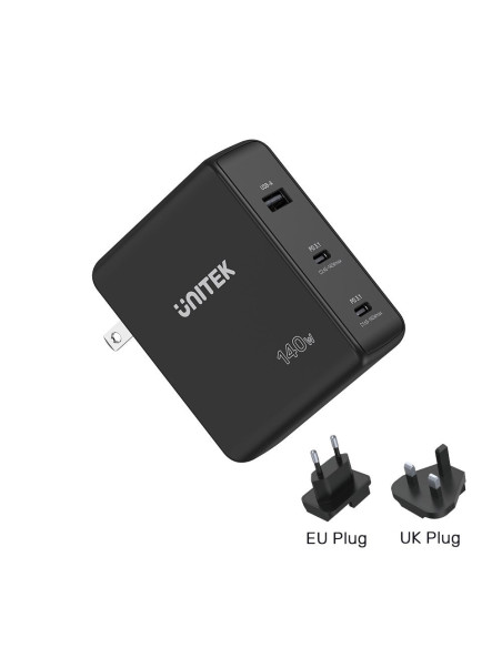 Unitek P1115A Ładowarka Do Urządzeń Przenośnych Czarny