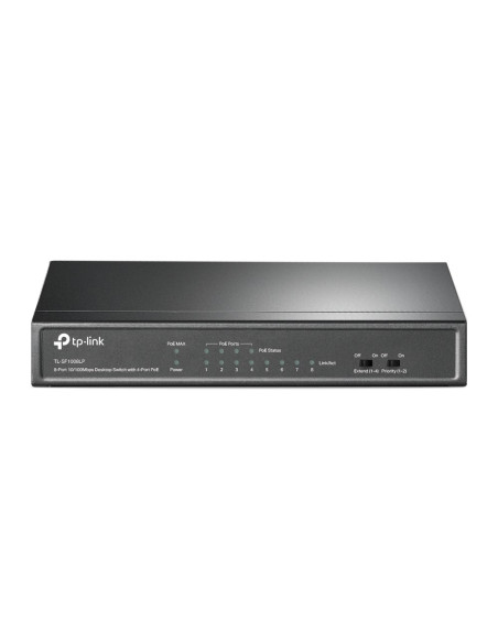 Switch Tp-Link Tl-Sf1008Lp Przełącznik Typu Desktop, 8 Portów 10/100 Mb/S, 4 Porty Poe , 8 Portów Rj45 10/100 Mb/S, 4 Porty Poe,