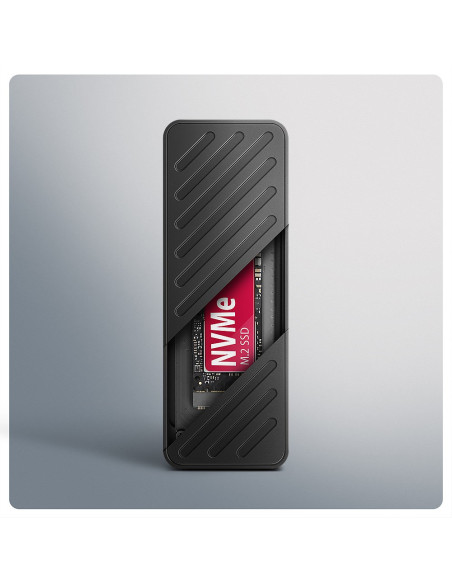 Obudowa Zewnętrzna Axagon Eem2-20G Do Dysków M.2 Nvme / Usb-C 3.2