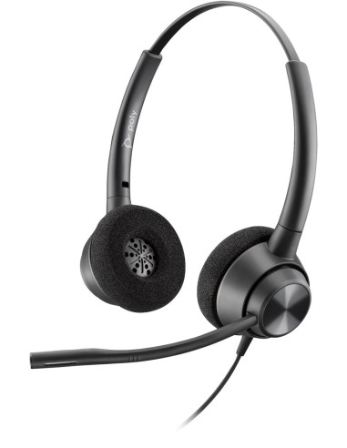 Przewodowa Opaska Na Głowę Poly Encorepro 320 Z Quick Disconnect Binaural Headset Taa Przewodowa Opaska Na Głowę Biuro/Centrum T