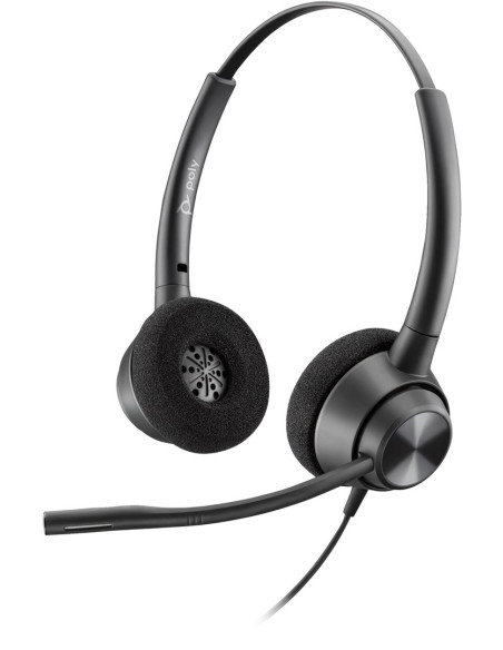 Przewodowa Opaska Na Głowę Poly Encorepro 320 Z Quick Disconnect Binaural Headset Taa Przewodowa Opaska Na Głowę Biuro/Centrum T