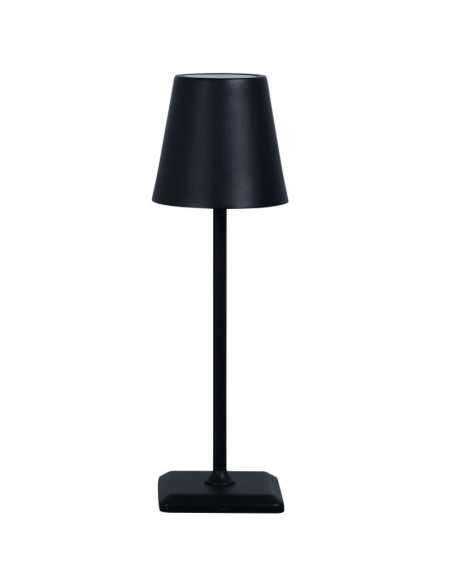 Bezprzewodowa Lampka Led Stołowa Dotykowa Czarna