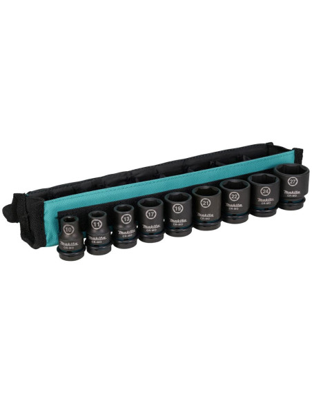 Makita Zestaw Nasadek Udarowych 1/2" 9Szt. 10-27Mm