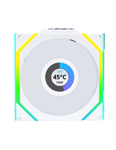 Lian Li Uni Fan Sl Wireless Lcd 120 Reverse Blade Obudowa Komputera Wentylator 12 Cm Biały 1 Szt.
