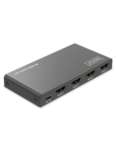 Digitus Przełącznik 8K Hdmi, 3 X 1