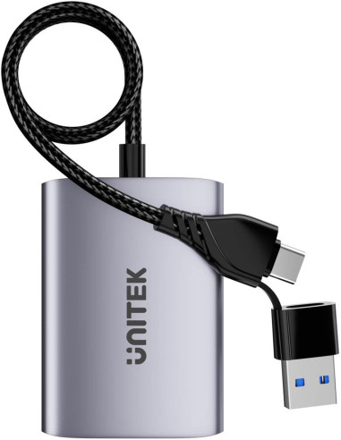 Adapter Usb-A/Usb-C | 2X Hdmi - Unitek V1427A01