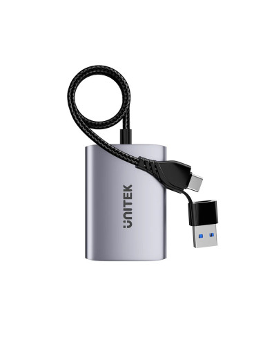 Adapter Usb-A/Usb-C | 2X Hdmi - Unitek V1427A01