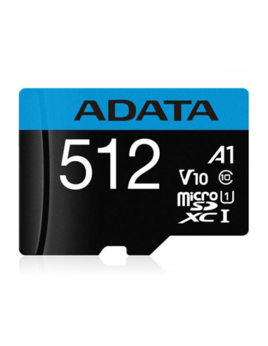 Karta Pamięci Memory Micro Sdxc 512Gb Z Adapterem Adata
