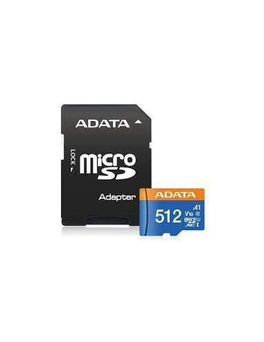 Karta Pamięci Memory Micro Sdxc 512Gb Z Adapterem Adata